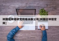 树图区块链研究院相关联公司[树图区块链官网]